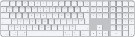 Apple Magic Keyboard met numeriek toetsenblok en Touch ID AZERTY