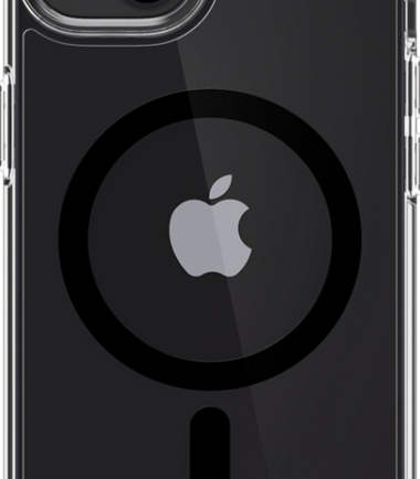 Spigen Ultra Hybrid Apple iPhone 13 Back Cover met MagSafe Transparant