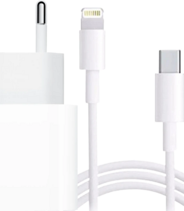 Apple Power Delivery Oplader 20W + Usb C Kabel 1m