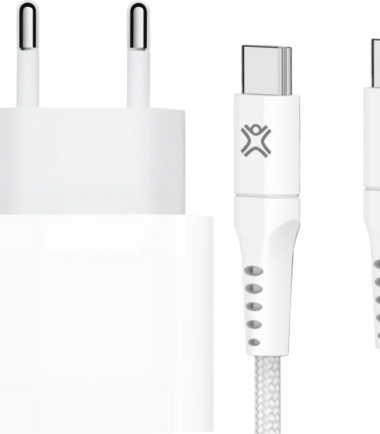 Apple Power Delivery Oplader 20W + XtremeMac Usb C Kabel 2