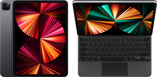 Apple iPad Pro (2021) 11 inch 128GB Wifi Space Gray + Magic Keyboard AZERTY