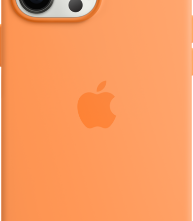 Apple iPhone 13 Pro Max Back Cover met MagSafe Okergeel
