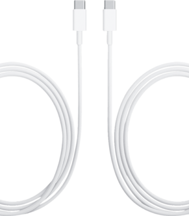 Apple Usb C naar Usb C Kabel 2m Kunststof Wit Duo Pack