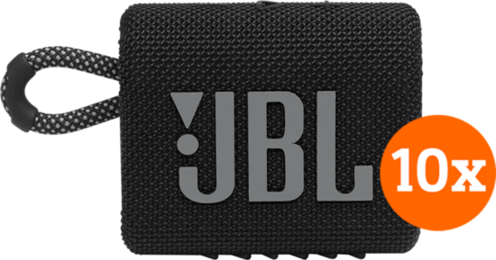 JBL Go 3 zwart 10-pack