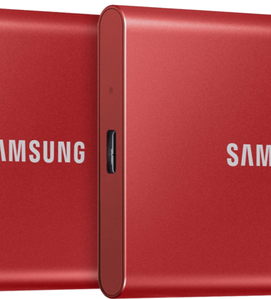 Samsung Portable SSD T7 500GB Rood - Duo Pack