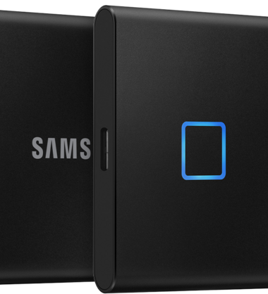 Samsung T7 Touch Portable SSD 2TB Zwart - Duo Pack