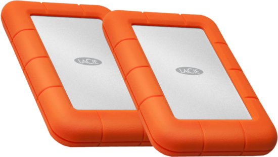 LaCie Rugged USB-C 1TB - Duo pack