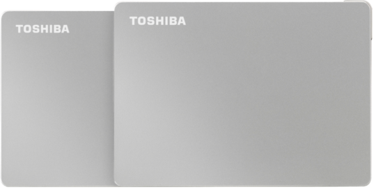 Toshiba Canvio Flex 2.5" 1TB Silver - Duo pack