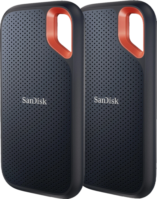 Sandisk Extreme Portable SSD 4TB V2 - Duo Pack
