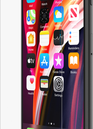 Belkin ScreenForce Tempered Glass iPhone SE 2022 / SE 2020 / 8 / 7 screenprotector