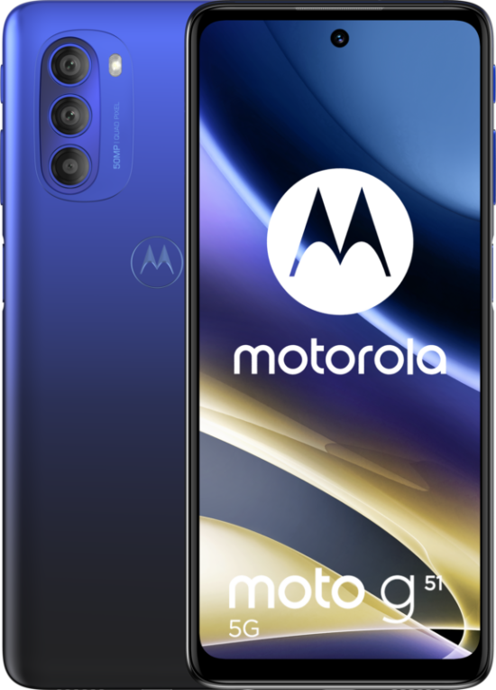 Motorola Moto G51 128GB Blauw 5G