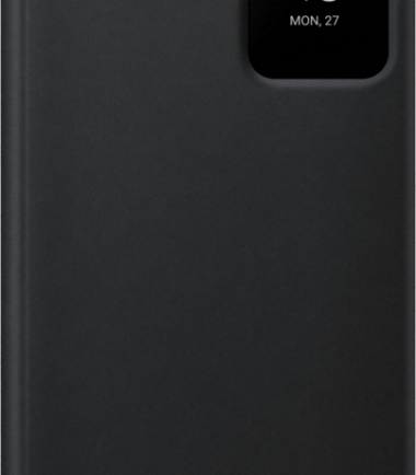 Samsung Galaxy S22 Plus Clear View Book Case Zwart