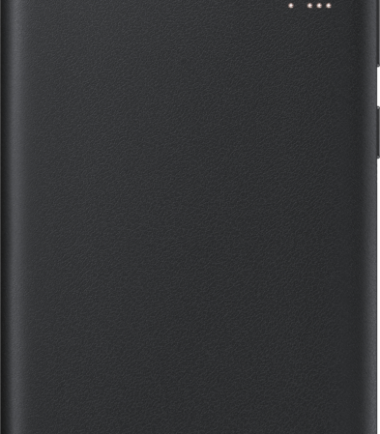 Samsung Galaxy S22 Ultra Led View Book Case Zwart