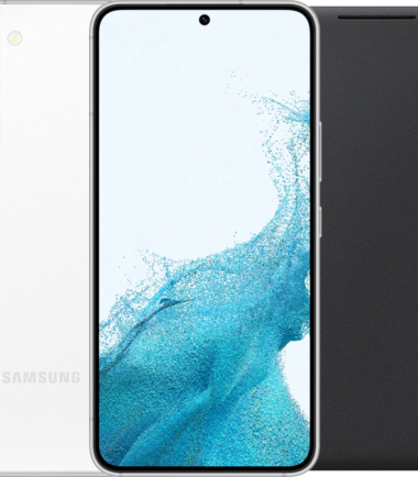 Samsung Galaxy S22 256GB Wit 5G + Samsung Smart Led View Cover Zwart