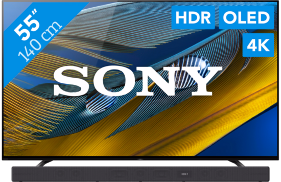 Sony Bravia OLED XR-55A80J  + Soundbar