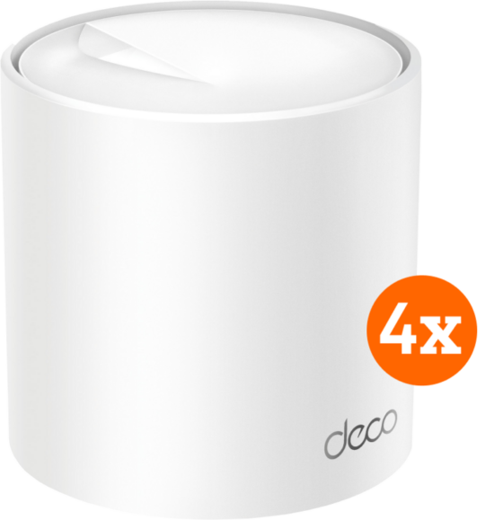 TP-Link Deco X50 Mesh Wifi 6 (4-pack) - 2022