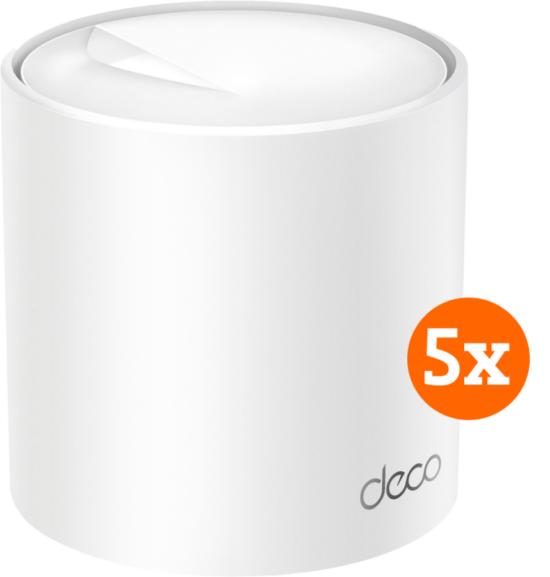 TP-Link Deco X50 Mesh Wifi 6 (5-pack) - 2022