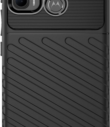 Just in Case Grip Motorola Moto G60 Back Cover Zwart