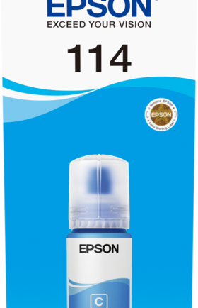 Epson 114 Inktflesje Cyaan