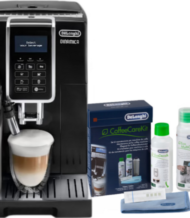 De'Longhi Dinamica ECAM350.55.B + Coffee Care Kit -