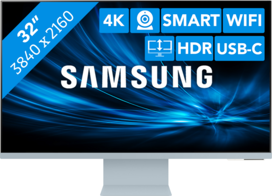 Samsung LS32BM801UUXEN Smart Monitor M8 Blauw