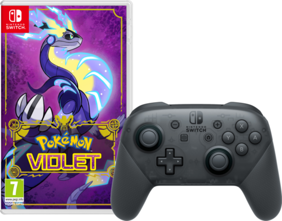 Pokémon Violet + Pro Controller