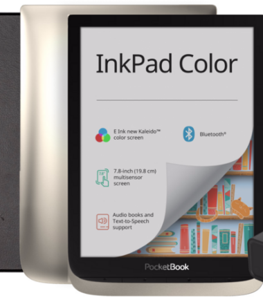 Pocketbook Inkpad Color Zilver + Accessoirepakket