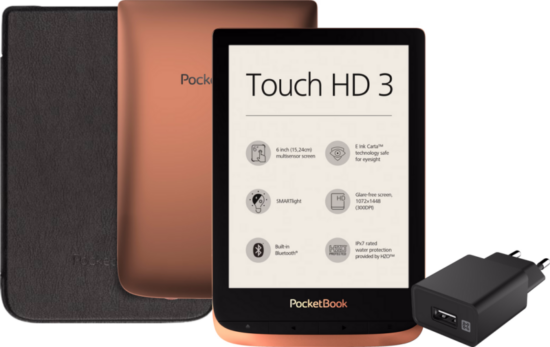 PocketBook Touch HD 3 + Accessoirepakket