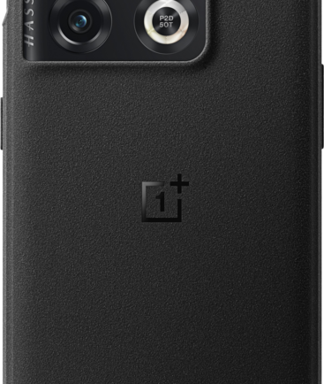 OnePlus 10 Pro Sandstone Bumper Case Back Cover Zwart