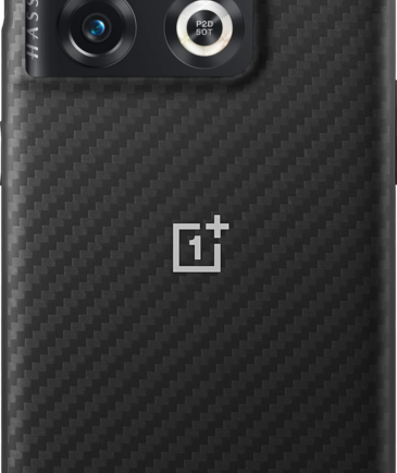 OnePlus 10 Pro Karbon Bumper Case Back Cover Zwart