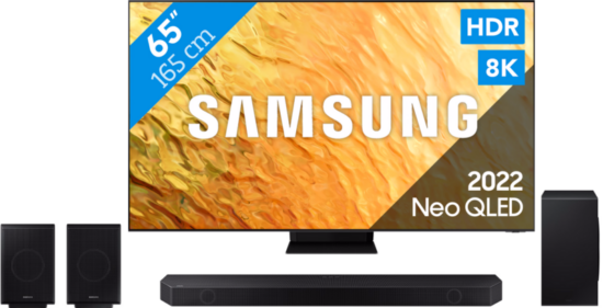 Samsung Neo QLED 8K 65QN800B (2022) + Soundbar