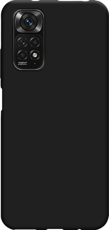 Just in Case Soft Xiaomi Redmi Note 11 Back Cover Zwart
