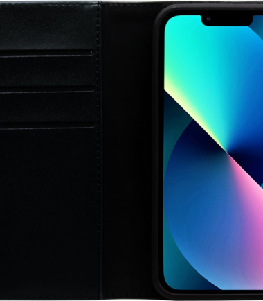 BlueBuilt Apple iPhone 14 Plus 2-in-1 Case Leer Zwart