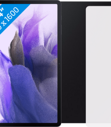 Samsung Galaxy Tab S7 FE 128GB Wifi Zwart + Beschermingspakket