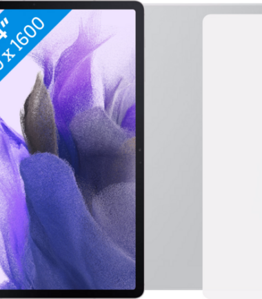 Samsung Galaxy Tab S7 FE 128GB Wifi Zilver + Beschermingspakket