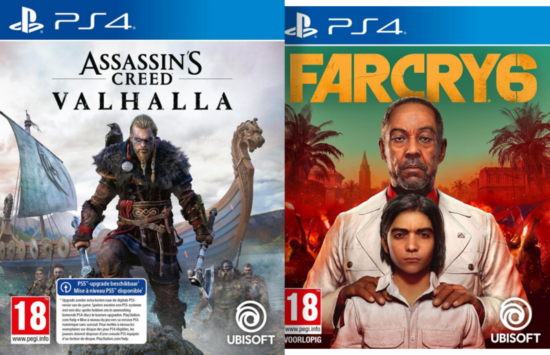 Assassin's Creed Valhalla PS4 + Far Cry 6 PS4