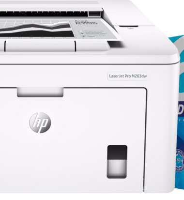 HP LaserJet Pro M203dw + 2.500 vellen A4 papier