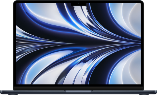 Apple MacBook Air (2022) Apple M2 (8 core CPU/10 core GPU) 8GB/512GB Blauw Azerty