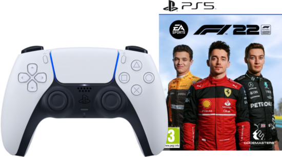 F1 22 PS5 + Sony PlayStation 5 DualSense Wit