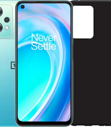 OnePlus Nord CE 2 Lite 128GB Blauw 5G + Just in Case Back Cover Zwart