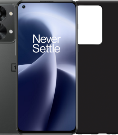 OnePlus Nord 2T 256GB Grijs 5G + Just in Case Back Cover Zwart