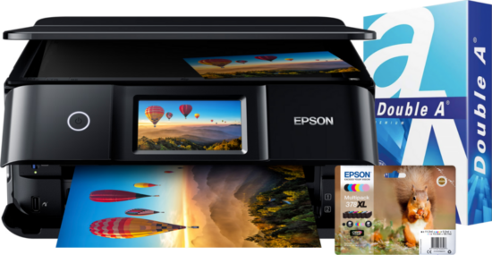 Epson Expression Photo XP-8700 + 1 set extra inkt + 500 vellen A4 papier