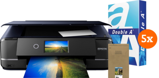 Epson Expression Photo XP-970 + 1 set extra inkt + 2.500 vellen A4 papier