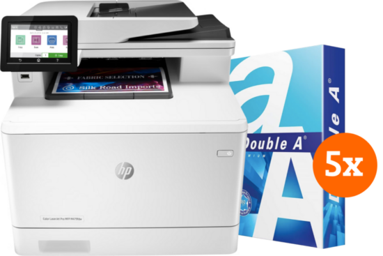 HP Color LaserJet Pro MFP M479fdw + 2500 vellen A4 papier