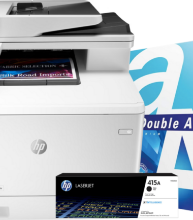 HP Color LaserJet Pro MFP M479fdw + 1 extra zwarte toner + 2.500 vellen A4 papier