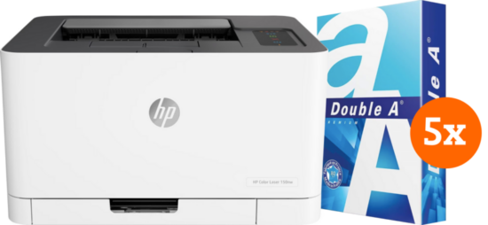 HP Color Laser MFP 150nw + 2500 vellen A4 papier