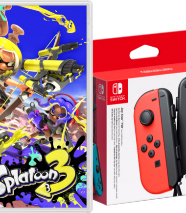 Splatoon 3 + Nintendo Switch Joy-Con set Rood/Blauw