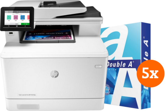 HP Color LaserJet Pro MFP M479dw + 2500 vellen A4 papier