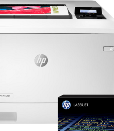 HP Color LaserJet Pro M454dn + 1 extra zwarte toner