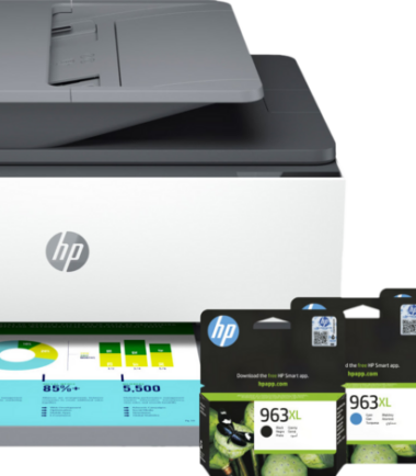 HP OfficeJet Pro 9019e + 1 set extra inkt